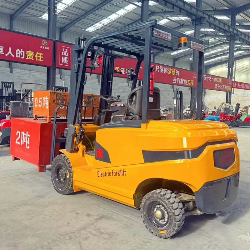 Customized Bestsellers! 2.5Ton Electric Forklift Electric Pedestrian Forklift Suitable for Warehouses Factories CE Certified