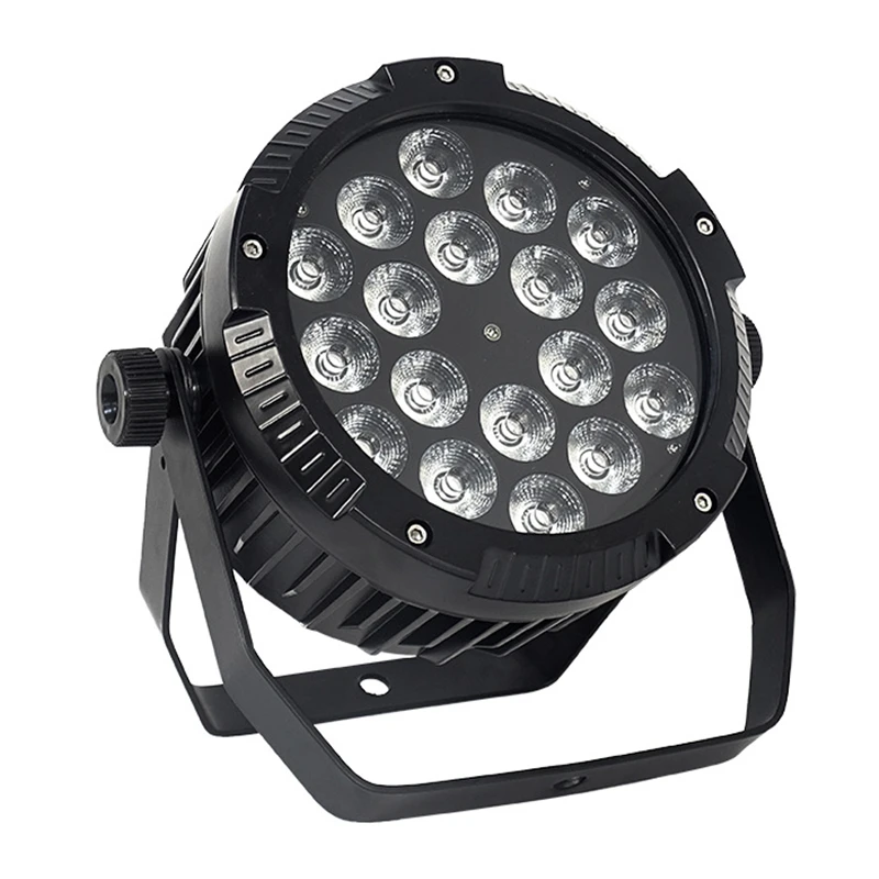 Outdoor LED Wash light 18x18W RGBWA+UV 6IN1 LED Par Light Disco DJ Party Club Bar Wedding Concert DMX512 Stage Light Event Show