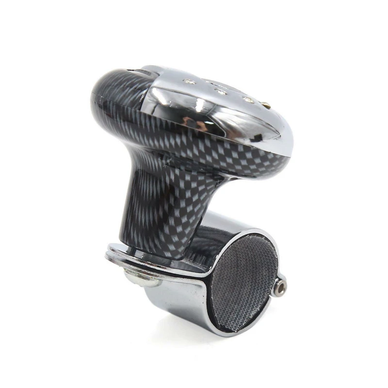 Carro Volante Spinner Bola Knob, Direcção Power Handle, Bola Spinner Booster, Metal Aid Clip, Rotação de 360 °