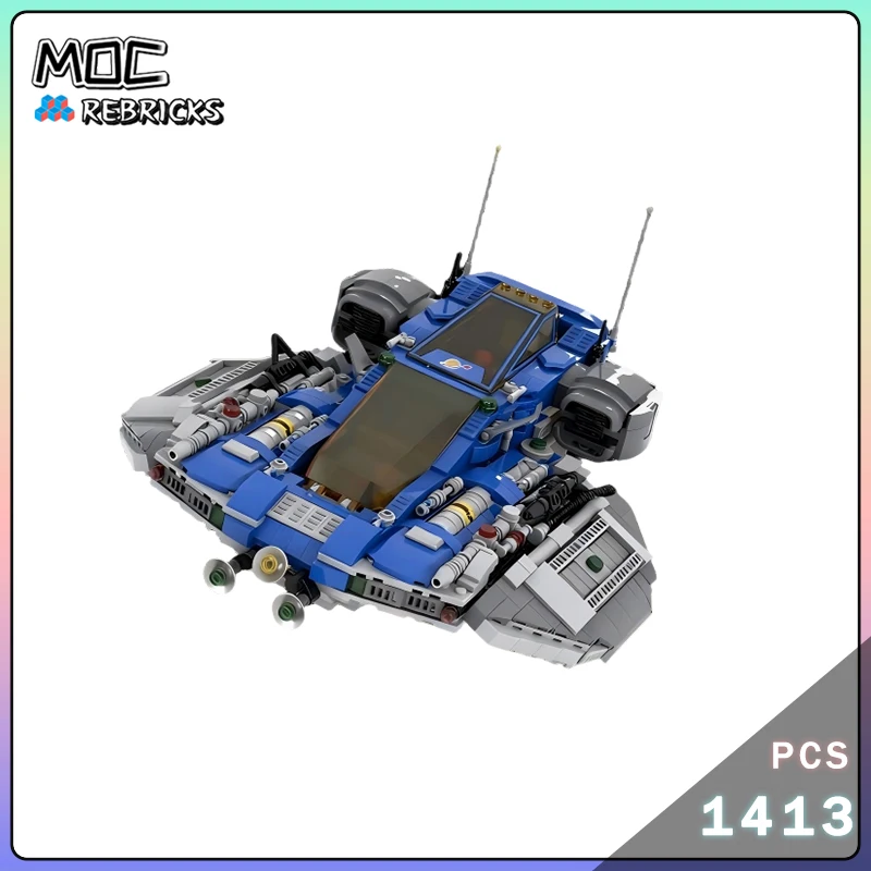 

MOC-171617 Набор космических круизов, строительные блоки, модель космического корабля в сборе, сделай сам, кирпичи, коллекция развивающих игрушек, подарок