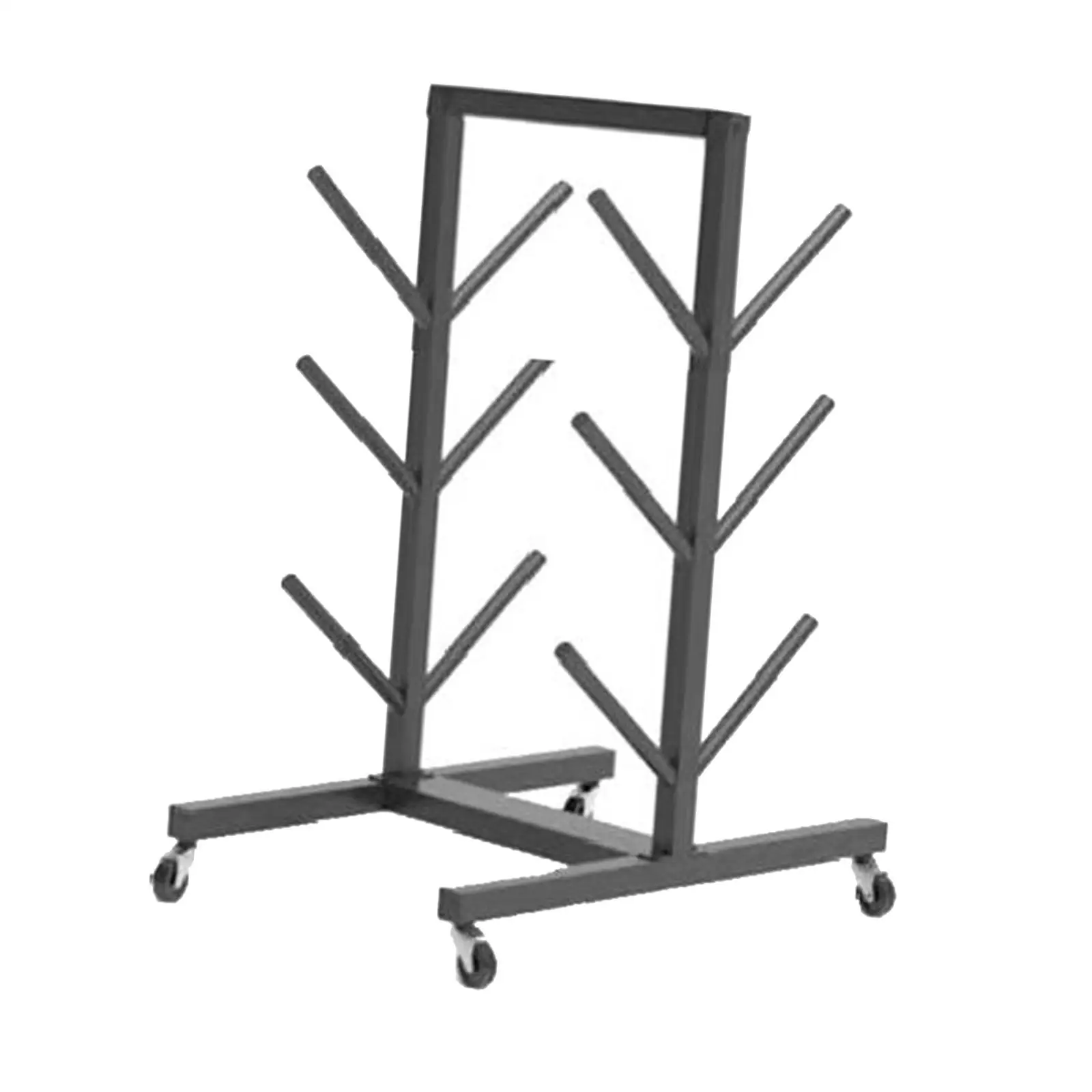 

Skateboard Rack with Casters Snowboard Organizer Heavy Duty Metal Ski and Snowboard Storage Rack for Club Garage Skate Shop Home