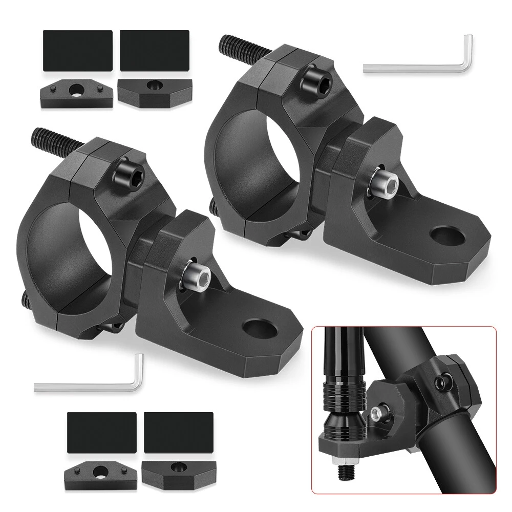 

UTV ATV Whip Light Flag Mount Bracket Support Stent for 1.65"/1.86"/2"/2.4" Roll Bar Motorcycle Headlight Fog Light Mount