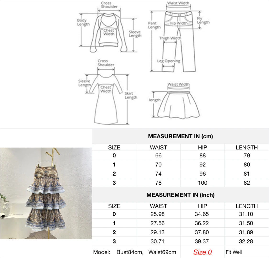 ชุดเสื้อเบลาส์แขนสั้นพิมพ์ลายเพสลีย์สีเทาแฟชั่นใหม่ปี 2025 พร้อมกระโปรงจีบระบายเป็นชั้นๆ
