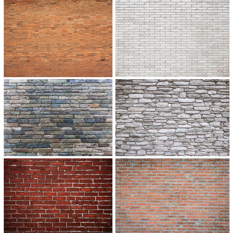 

Vinyl Custom Vintage Brick Wall Theme Photography Backdrops portrait Photo Background Studio Prop 21919 NNL-04