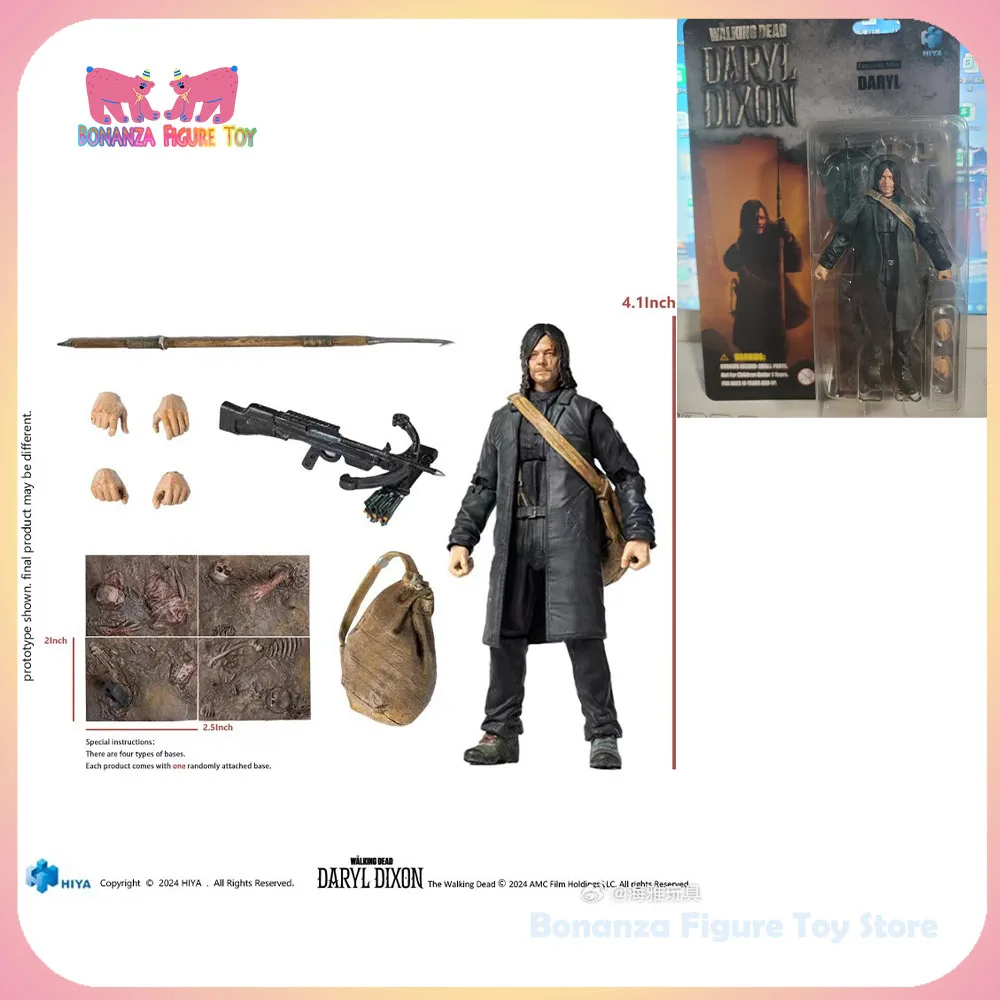 

Новинка в наличии 1/18, модель Hiya «Ходячие мертвецы, город Даррил», фигурки героев EMW0305, дизайн комнаты, индивидуальный орнамент, игрушки, подарок на день рождения