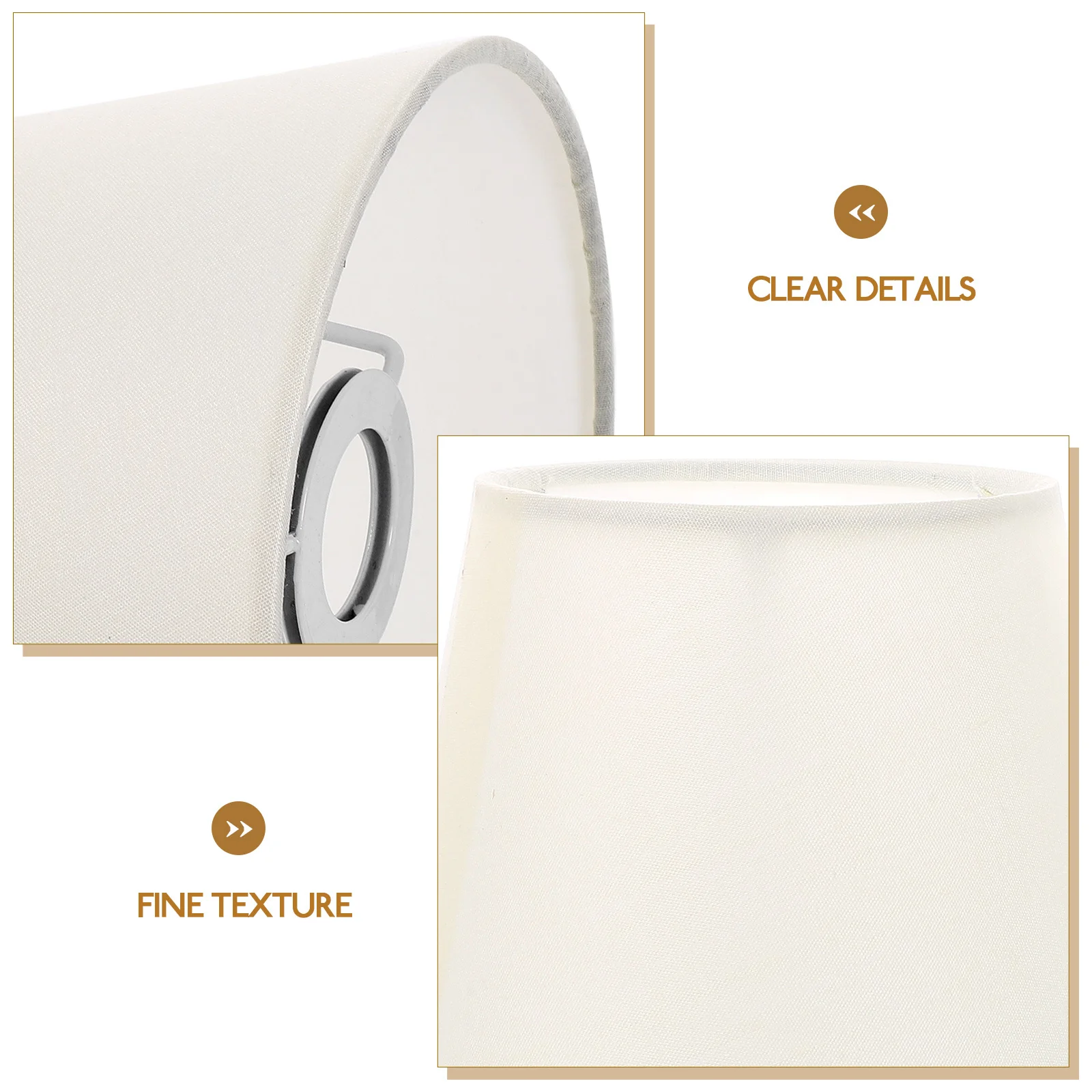 

Replaceable Cloth Lampshade Small Solid Color Light Cover for Home Hotel Table Floor Lamp Simple Elegant Lamp Shade Decor