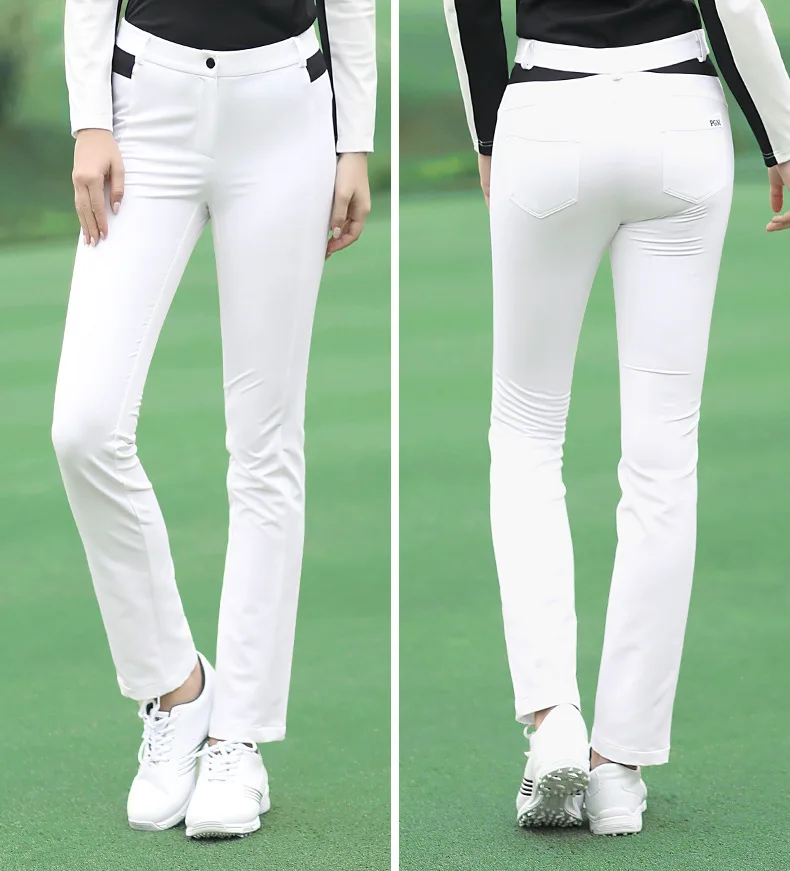 PGM spring and summer, golf women's sweatpants children's trousers, elastic and slim