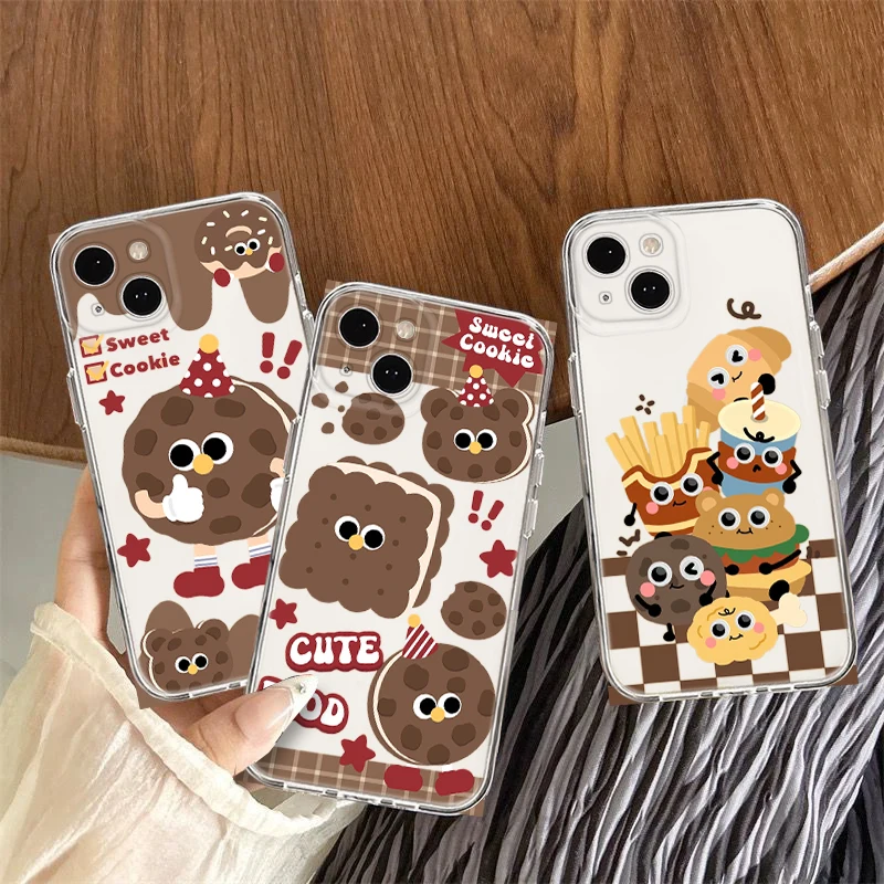 Q13 Cookie Soft Case for Moto G9 Powe One Pro E12 E22I E22 G52 G42 G32 G22 G23 Z2 Z Play P40 P30 Edge 30