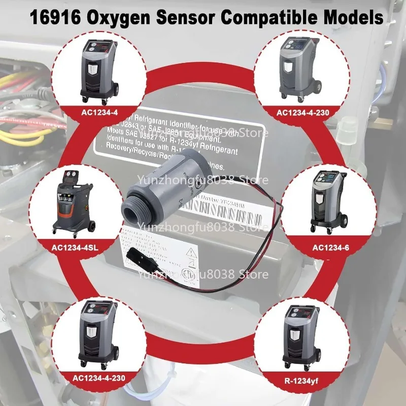 

16916 Oxygen sensor for Robinair R-1234yf