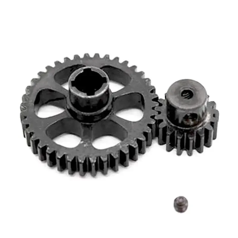 

Upgrade Part Metal Reduction Gear + Motor Gear Spare Parts for Wltoys A949 A959 A969 A979 K929 RC Car Remote Control Toy Parts