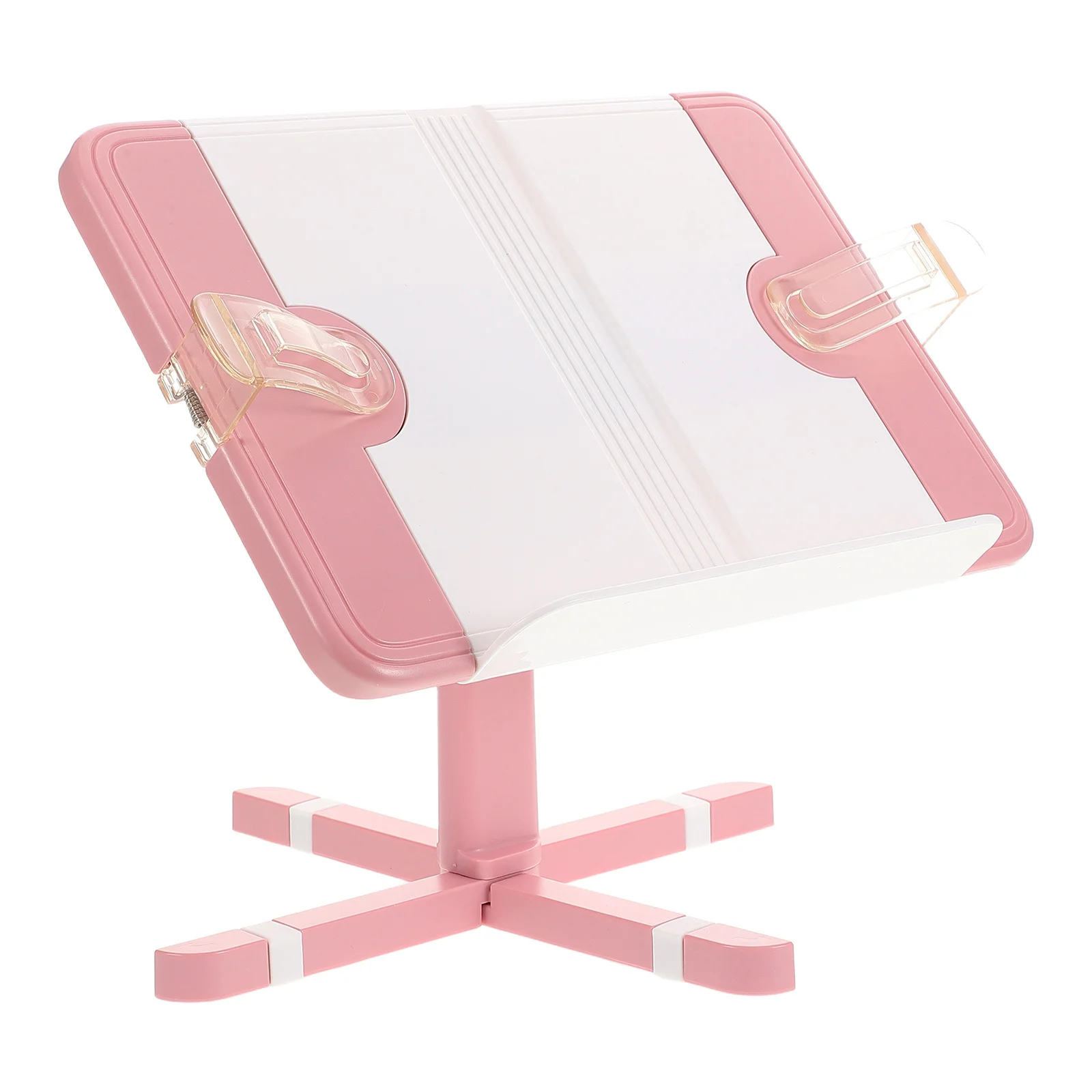 

Adjustable Reading Holder Foldable Cookbook Stand Music ABS Folding Desktop Riser