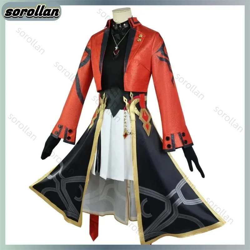 Anime Game Fate Rin Tohsaka Cosplay Costume Full Set Uniforms Outfits Clothing Comic Con Stage Performance Role Play Halloween