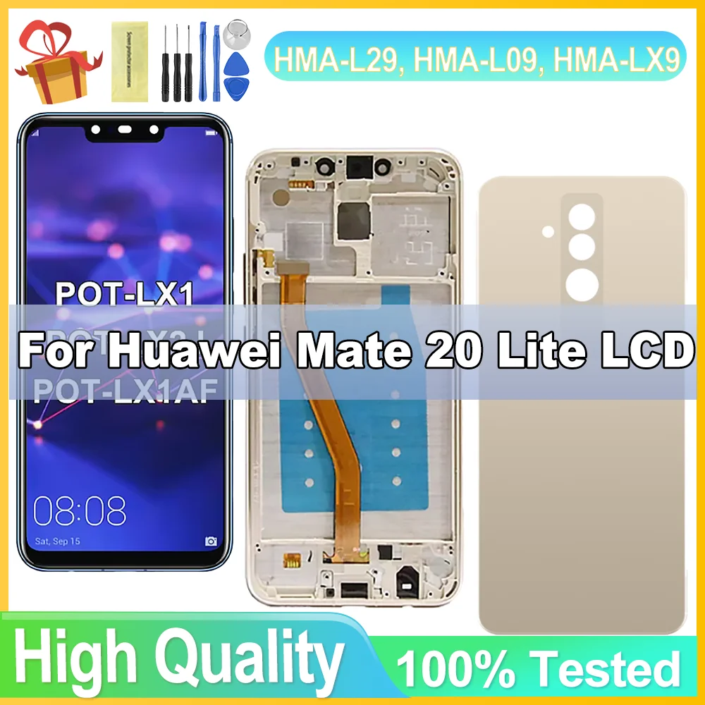 

6.3" LCD For Huawei Mate 20 Lite Display Touch Screen For Huawei SNE-AL00 Display INE-LX2 SNE-LX1 SNE-LX2 LX3 Replacement Parts