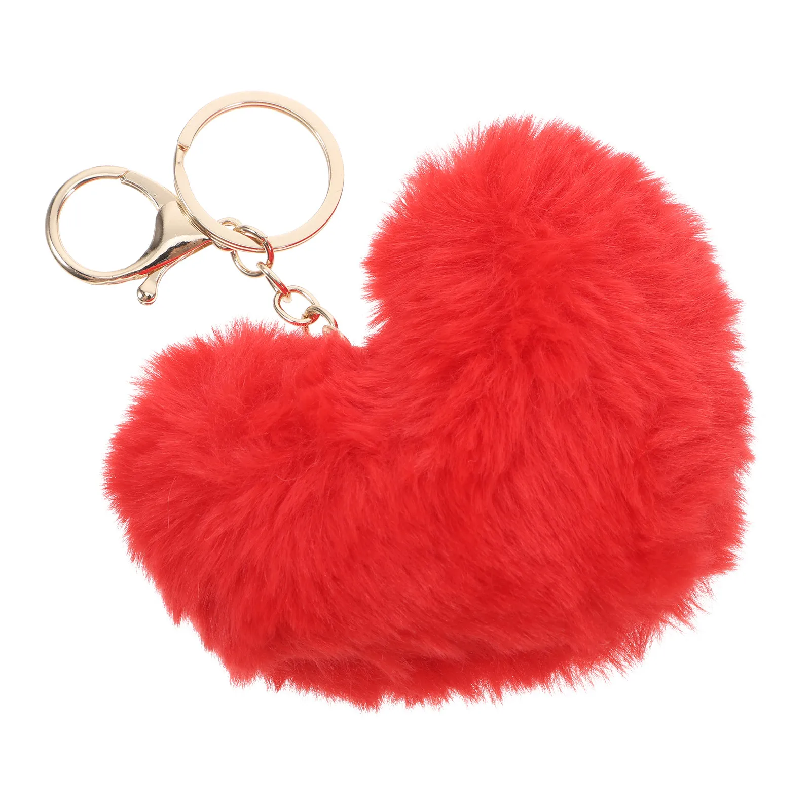 

1Pcs Keychain Soft Ball Decorative Key Ring Bag Pendant Lovely Key Holder Gift Accessory for Women and Men Bag Keychain Pendant