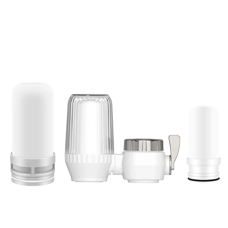 

BAAJ-Faucet Tap Water Filter Purifier Removable Washable Filter Small Physical Filtering For Home Kictchen
