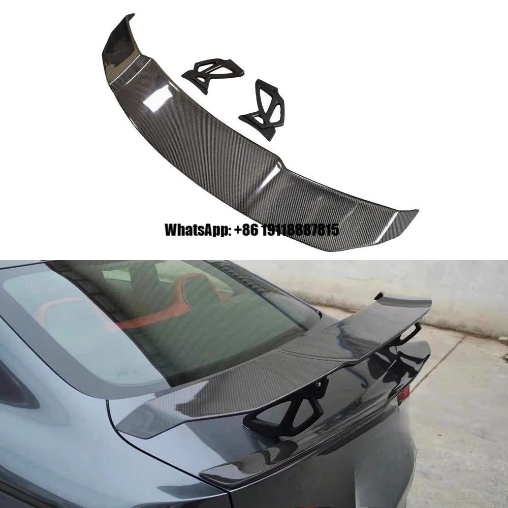 

For BMW M3 F80 M4 F82 Carbon Fiber Rear Spoiler Wing V-Style Deck Ducktail Rear Wing