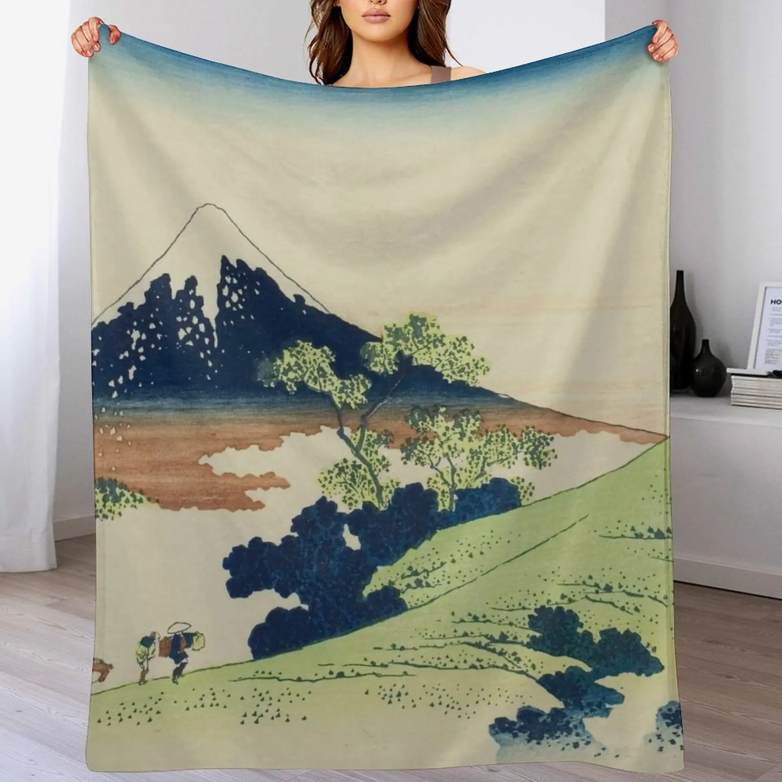 katsushika hokusai (1760-1849) vintage Japanese Throw Blanket cosplay anime blankets and throws Blankets