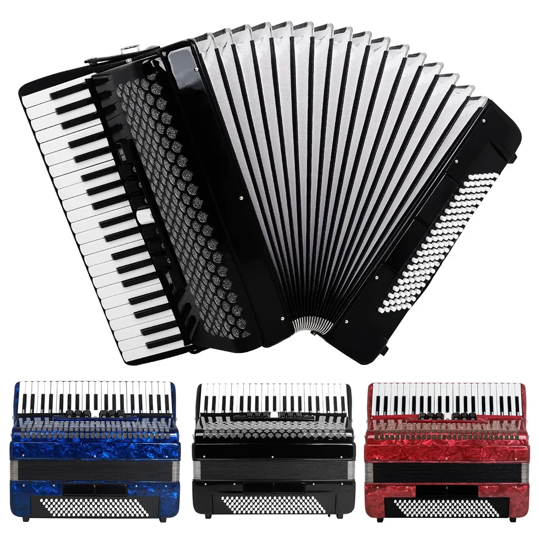 

Accordion 41 keys 120 bass beginner grade test professional playing three-row reed accordion accordion