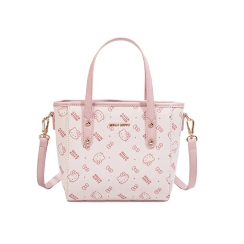

Hello Kitty Luxury Handbag for Women Purse Fashion Print Tote Crossbody Shoulder Bag Elegant Casual Versatile Daily Use
