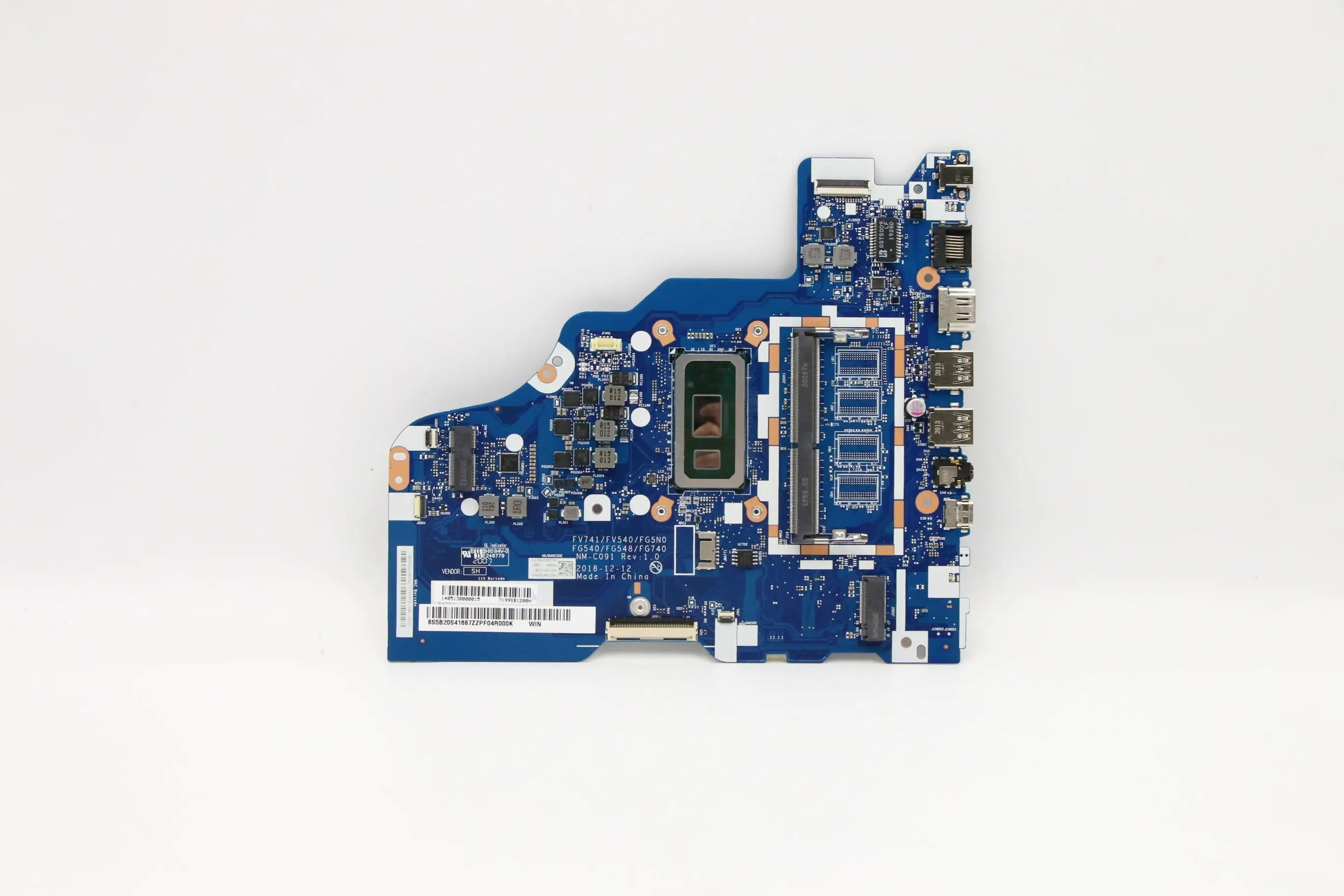 

5B20S41687 For ideapad L340-15IWL Laptop Motherboard I5 8265U Processor 100% Full Tested