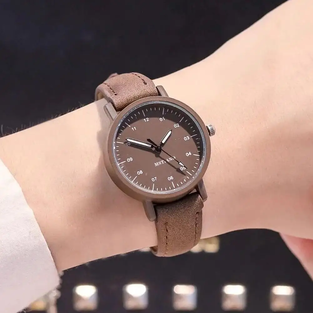 Fashion Watch Women Fashion Casual Leather Belt Watches Simple Ladies\' Small Dial Quartz Clock Dress Wristwatches Reloj Mujer