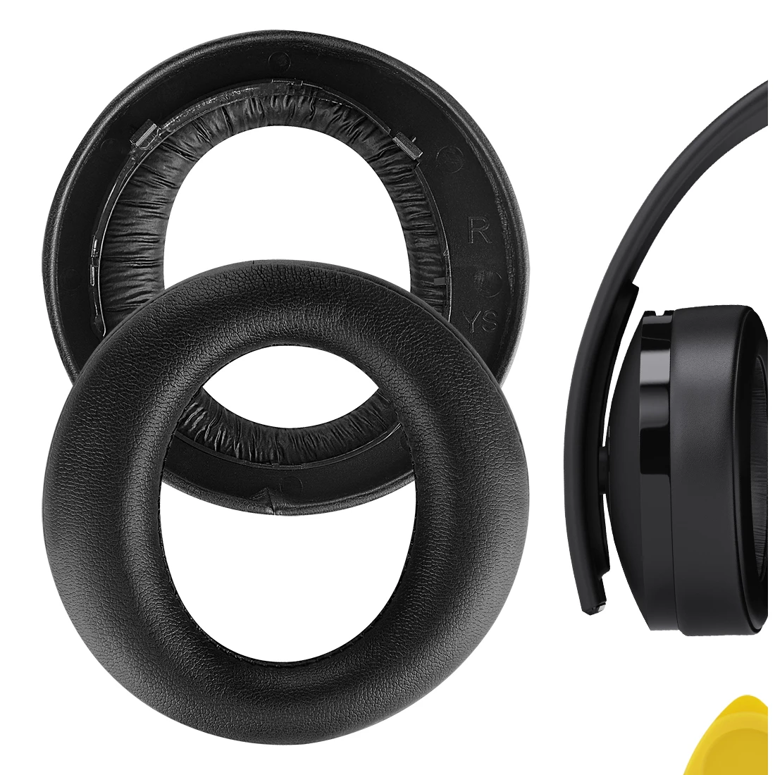 Almohadillas de repuesto Geekria QuickFit para Sony PlayStation Gold Wireless nueva versión 2018