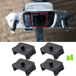 4Pcs Car Black Door Check Strap Stopper Damping Repair Kit Nylon For Subaru Legacy Liberty Outback Forester Impreza New