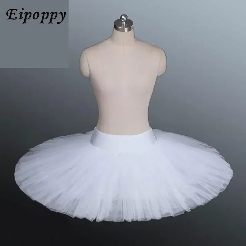 여성용 투투 발레 댄스 코스튬, 블랙 화이트 레드, 성인 발레 댄스 스커트, 속옷 포함