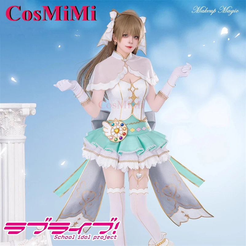 

2025 Anime LoveLive Minami Kotori Cosplay Costume Makeup Magic Awakening Sweet Nifty Dress Carnival Party Role Play Clothing