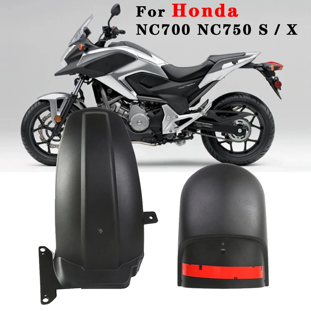 Motorcycle Front Extender Hugger Mudguard & Rear Fender For HONDA NC700 NC750 NC700S NC700X NC750S NC750X  2012-2020 2021 2022