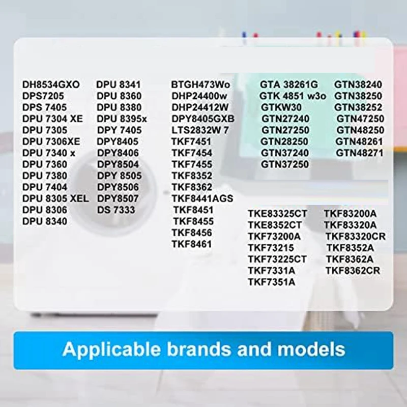 Filtro de bomba de calor para secador Beko, Esponja Filtros Peças, Fit para Grunge, Blomberg, Elektrabregenz, 2964840100, 8 pcs