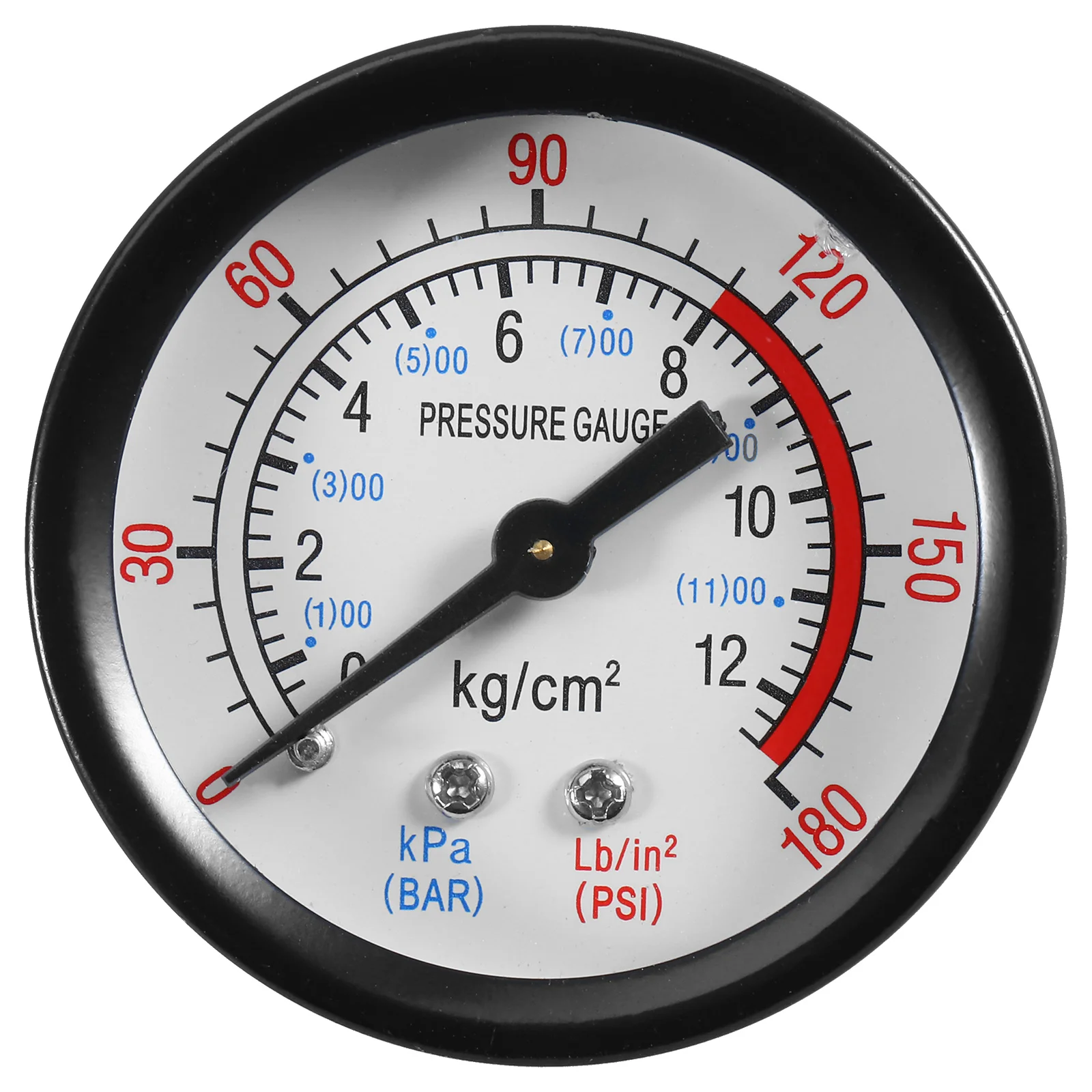 

Air Pressure Gauge for Air Compressor Oil-Free Pressure Measure Tool Compact Design for Easy Storage and Monitoring