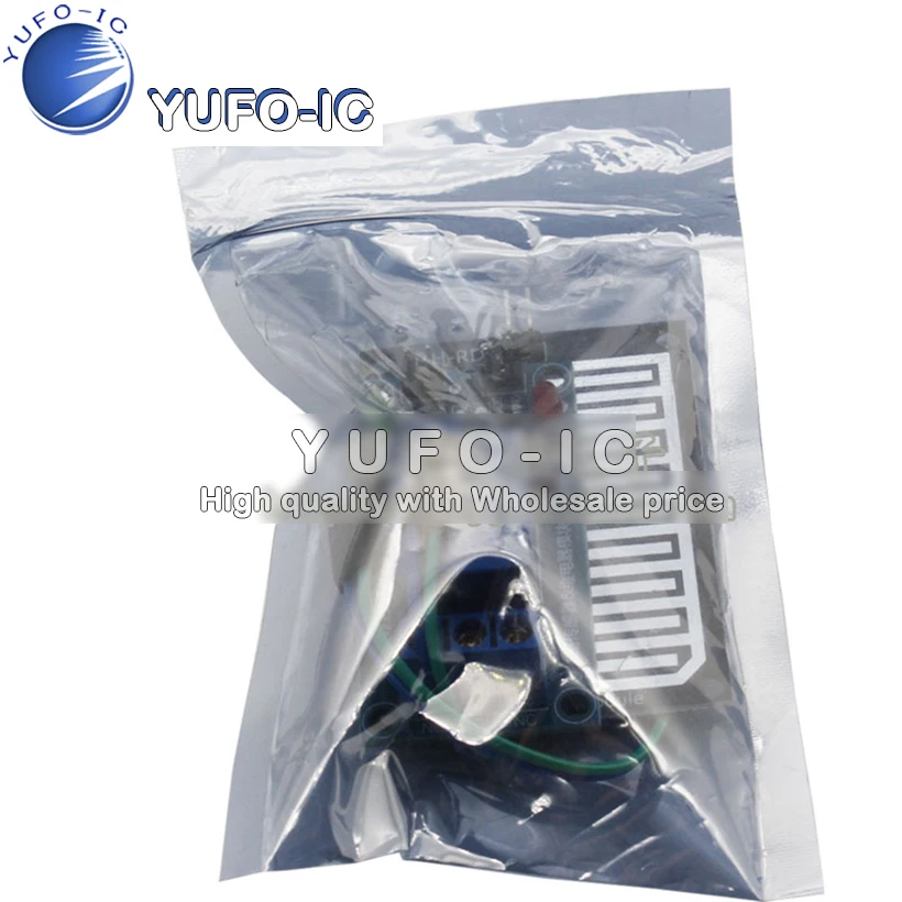 Módulo controlador de gotas de lluvia con relé de 5v/interruptor conectado anhidro de humedad