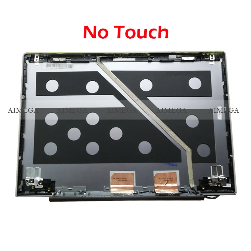 NEW Laptop LCD Back Cover/Front Bezel/Hinge/Palmrest/Bottom Case For Lenovo Ideapad U330 U330P U330T 3CLZ5LCLV00 Silver NO Touch