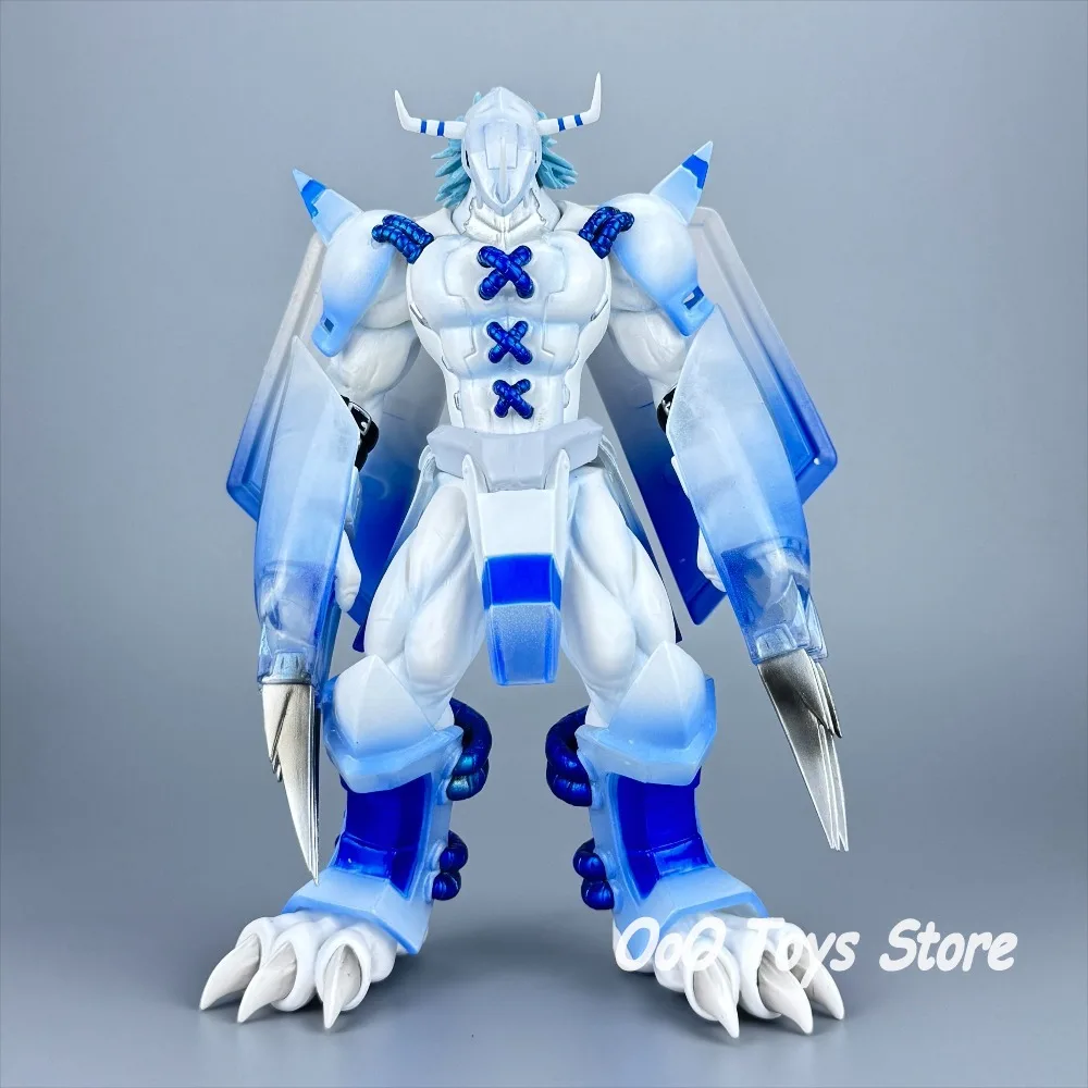 Anime Digimon Adventure Figure New Version War Greymon Action Figures Pvc Collection Model Toys Children Gifts 21cm/8.27in view 5