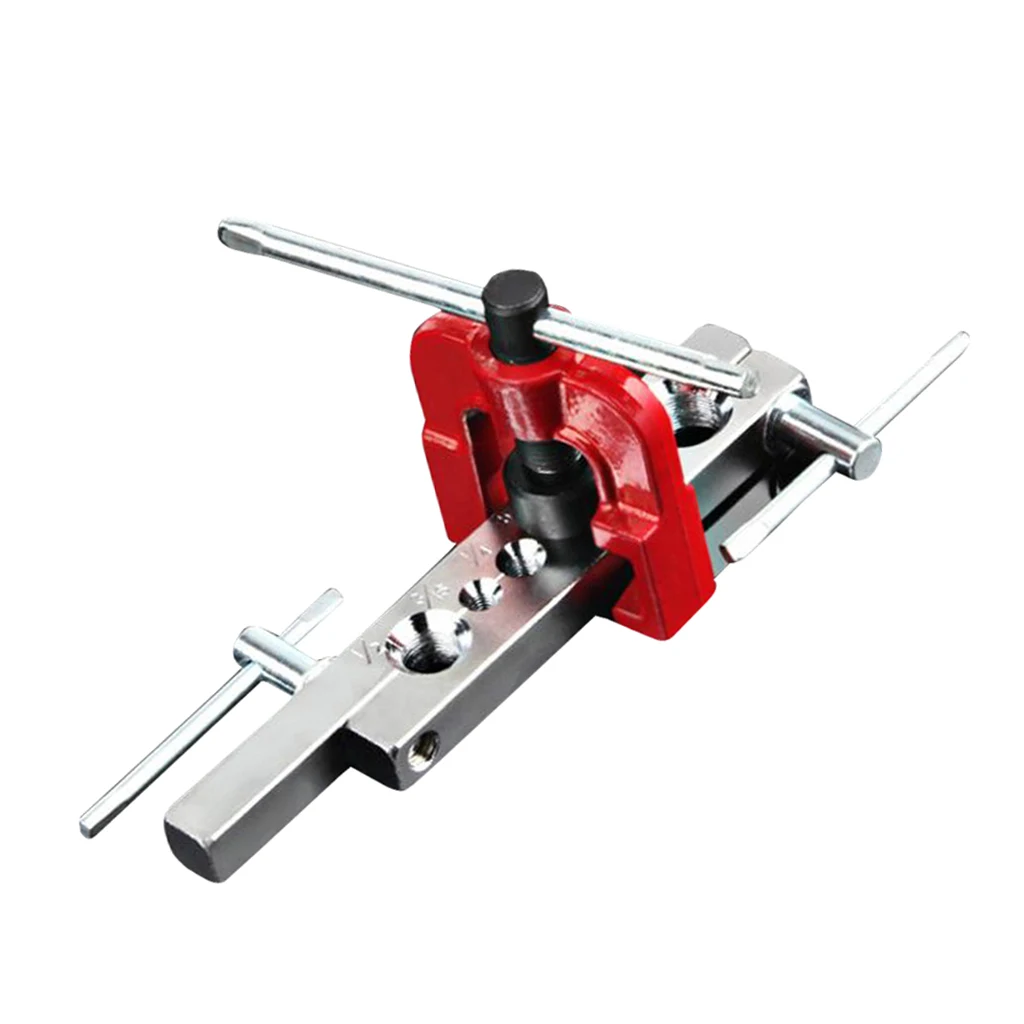 

Набор инструментов для эксцентрикового развальцовки, холодильные инструменты для трубок, 6 штампов, 3/16-5/8 дюйма, медь