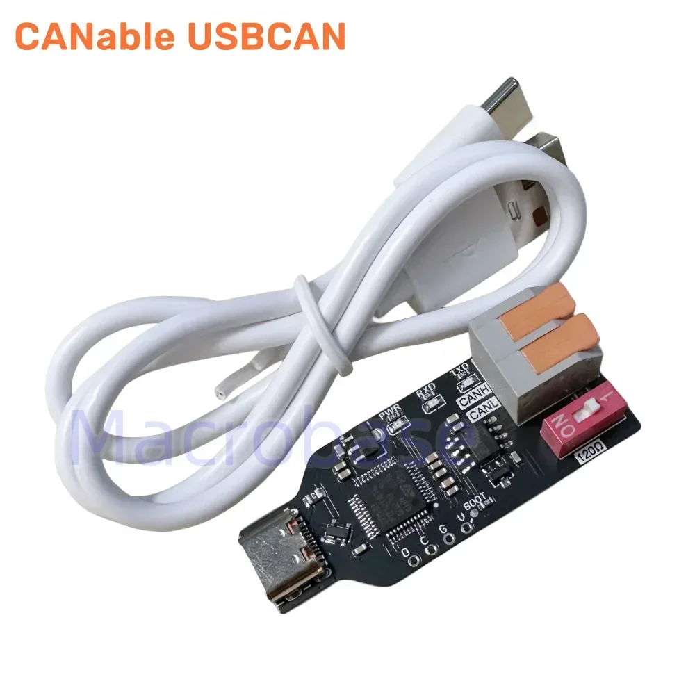 USBCAN USB to CAN converter CANABLE transceiver debugger protocol analyzer socketcan compatible PCAN