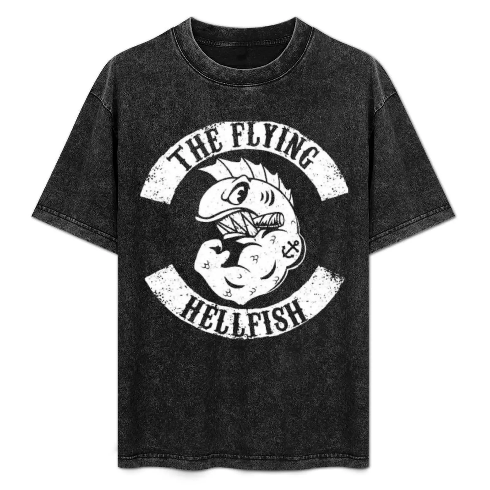 

Flying Hellfish the Flying Hellfish T-Shirt animal prinfor boys vintage t shirts quick drying mens graphic t-shirts big and tall