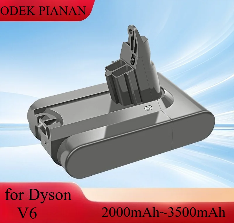 

3500mAh Replacement Battery for Dyson V6 Vacuum Cleaner Li-ion Battery Pack Extended Runtime with Overheat Protection