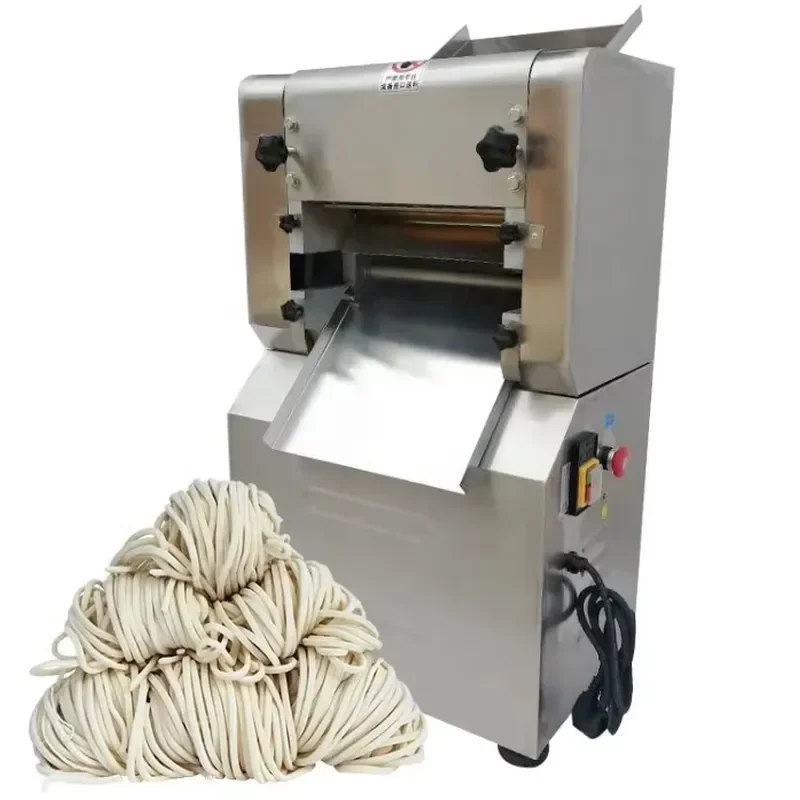Commercial Electric Kneading Machine Stainless Steel Rolling Dumpling Pressing Noodle Machine Dough Sheeter Machine