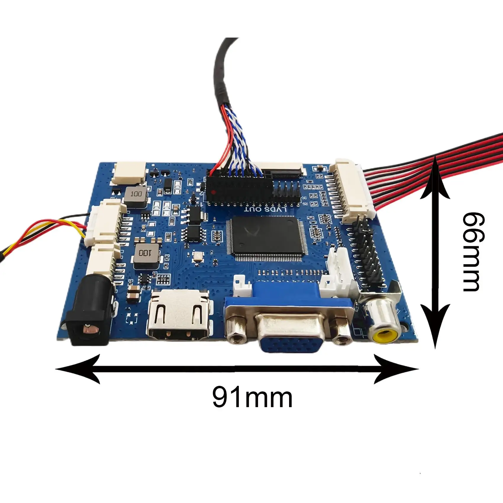 Placa controladora LCD H-D VGA AV pantalla LCD de 10,4 pulgadas G104SN02 800X600