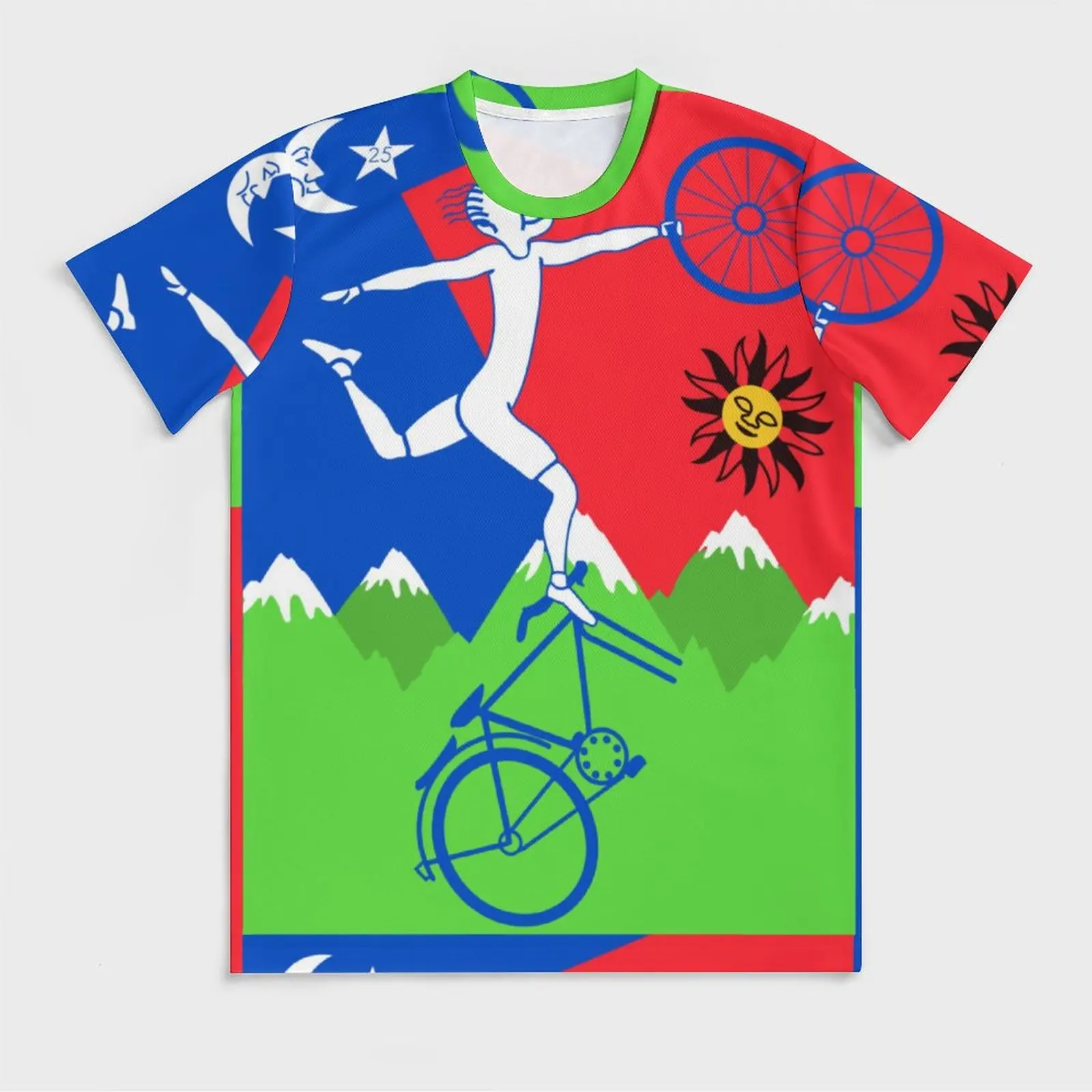 Albert Hoffman Bicycle Day T-Shirt 1943 Cycle Lsd Trip Acid Day Men Hippie T Shirts Summer Design Tees Short-Sleeve Funny Tops