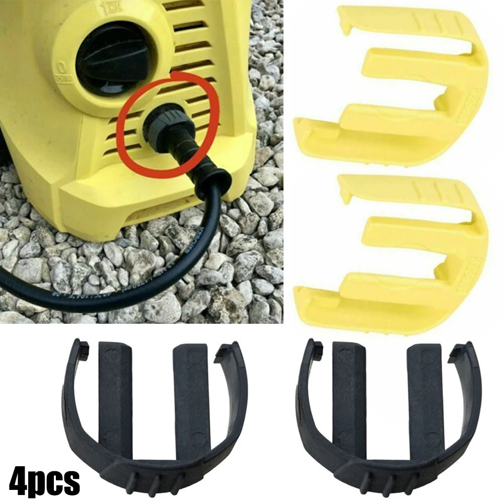 4pcs Tube C Clips For Karcher K2 K3 K7 Pressure Washer Trigger  & Hose Clamp Replacement Accessories