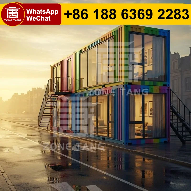 

Smart Technology Flat Pack Home Ecological Readymade Homes Container Buildings Economic Mobile Office Prefab Container System