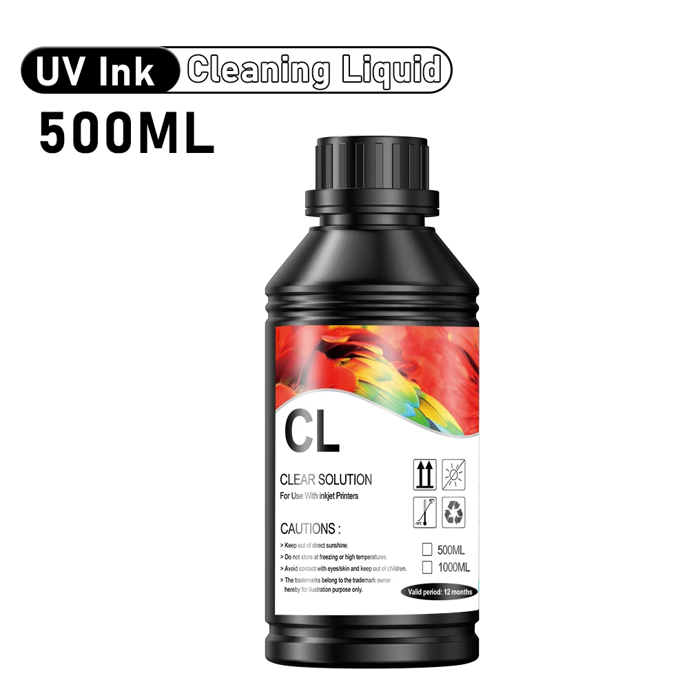 OYfame 500ML LED UV Ink For uv dtf printer ink For Epson L800 L805 L1800 R290 R330 1390 DX5UV Flatbed Printer Universal UV Ink