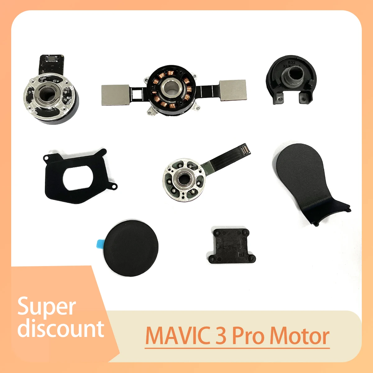 

Mavic 3pro gimbal yaw y/r/p motor frame back cover cable online and offline bracket frame gimbal cover plate suitable for DJI