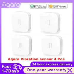 Aqara Smart Vibration Sensor Zigbee Motion Shock Sensor Detection Alarm Monitor Built In Gyro for xiaomi mijia smart home