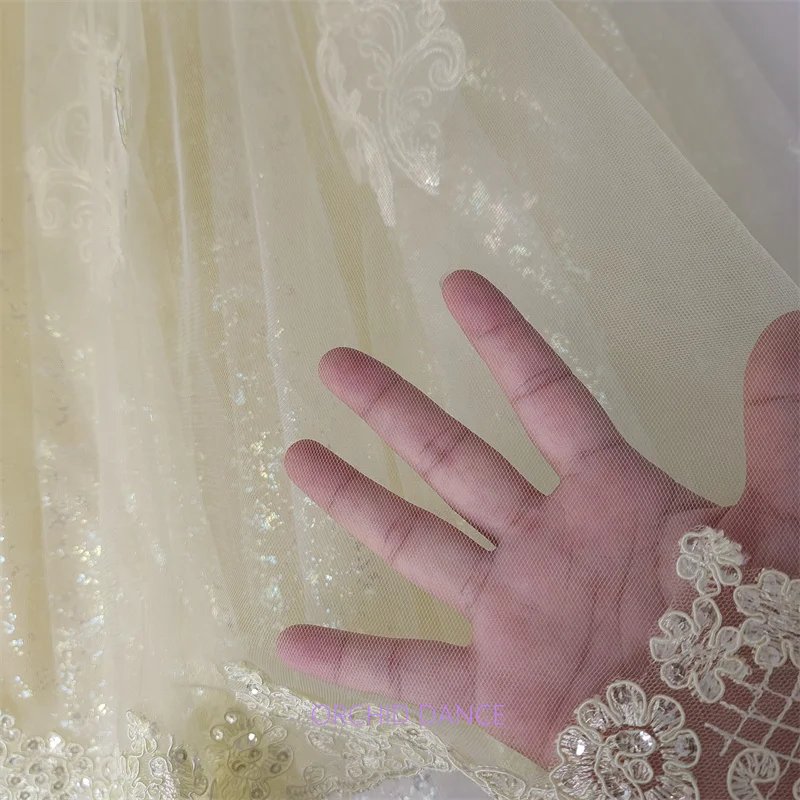 ขายร้อนเด็กผู้หญิงเด็กผู้หญิงผู้ใหญ่สวมใส่สีเหลืองบัลเล่ต์ Tutu เครื่องแต่งกาย