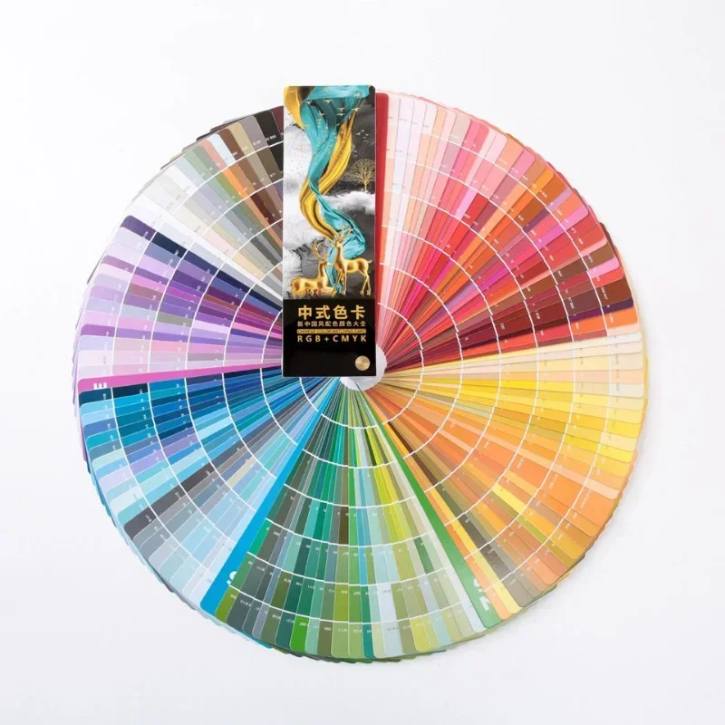 Internationaler Standard, universeller Druck, CMYK-Farbkarte, traditionelle Farbkarte, Schablonenkarte