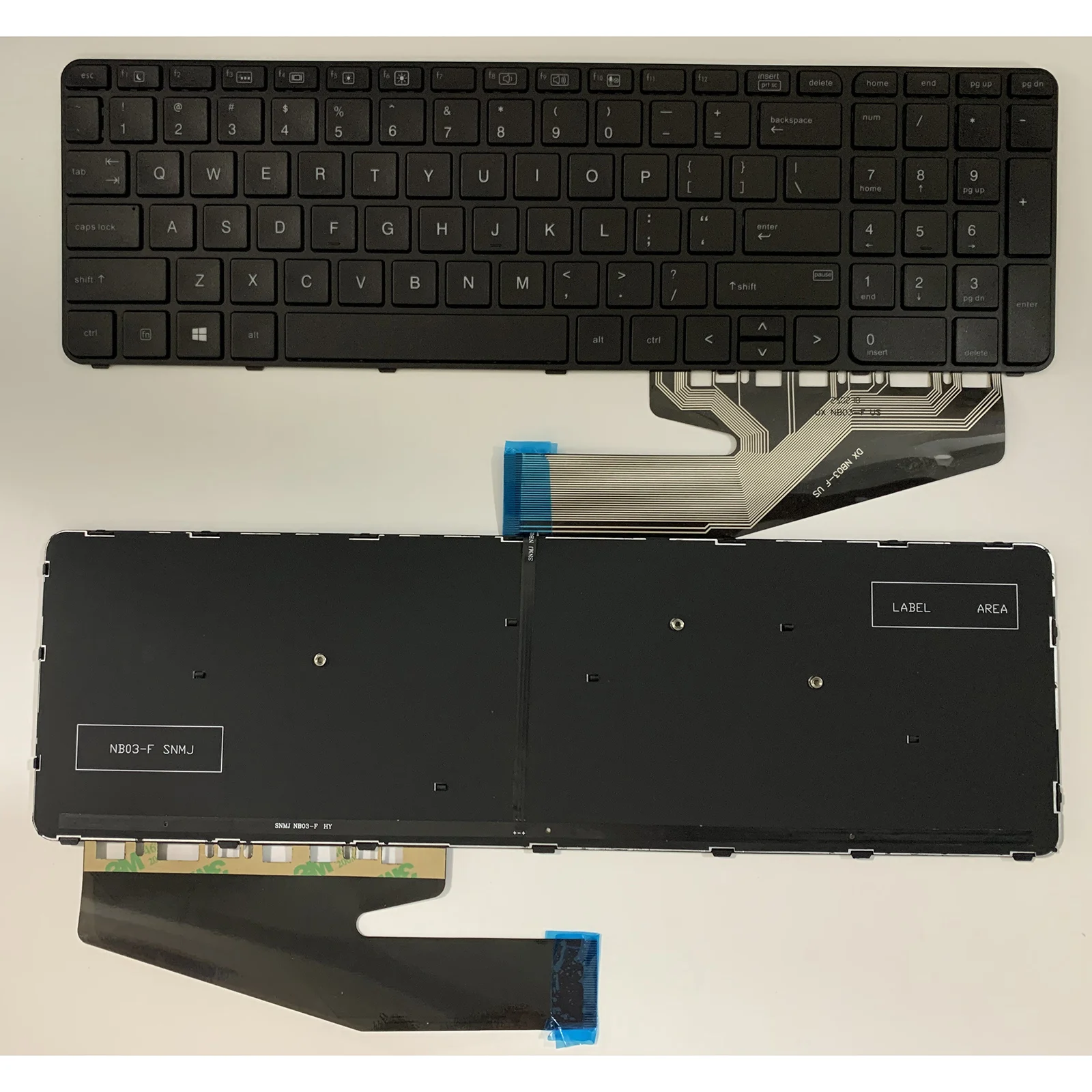 

Laptop keyboard US Layout for HP ProBook 450 G3 450 G4 455 G3 455 G4 650 G2 650 G3